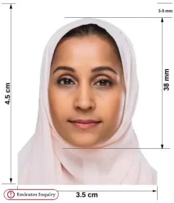 Emirates ID Photo Size