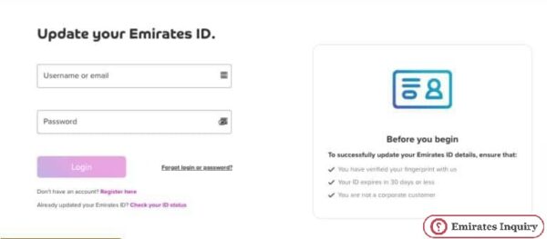 Du Sim Renewal registration